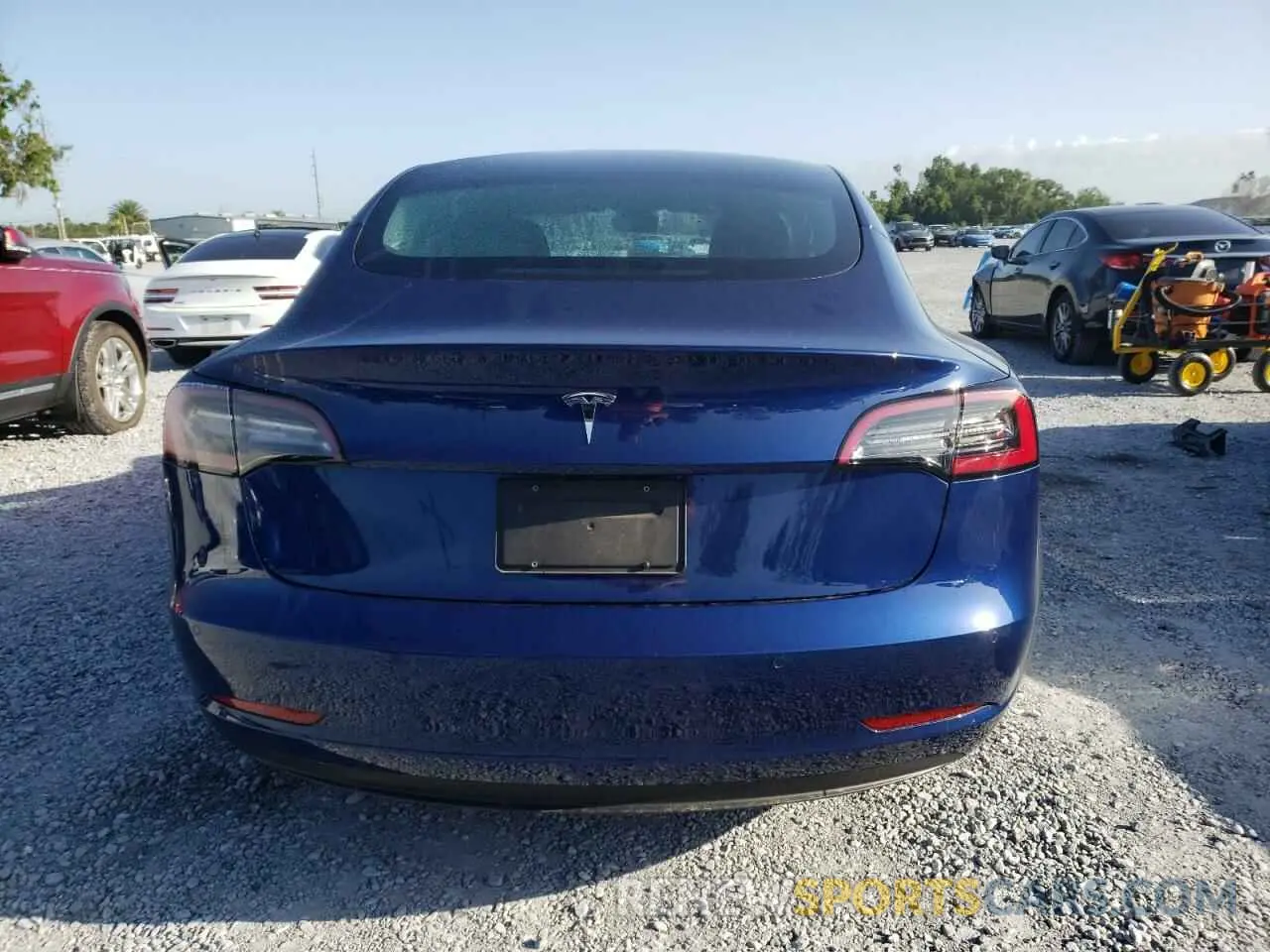 6 Photograph of a damaged car 5YJ3E1EA3NF296629 TESLA MODEL 3 2022