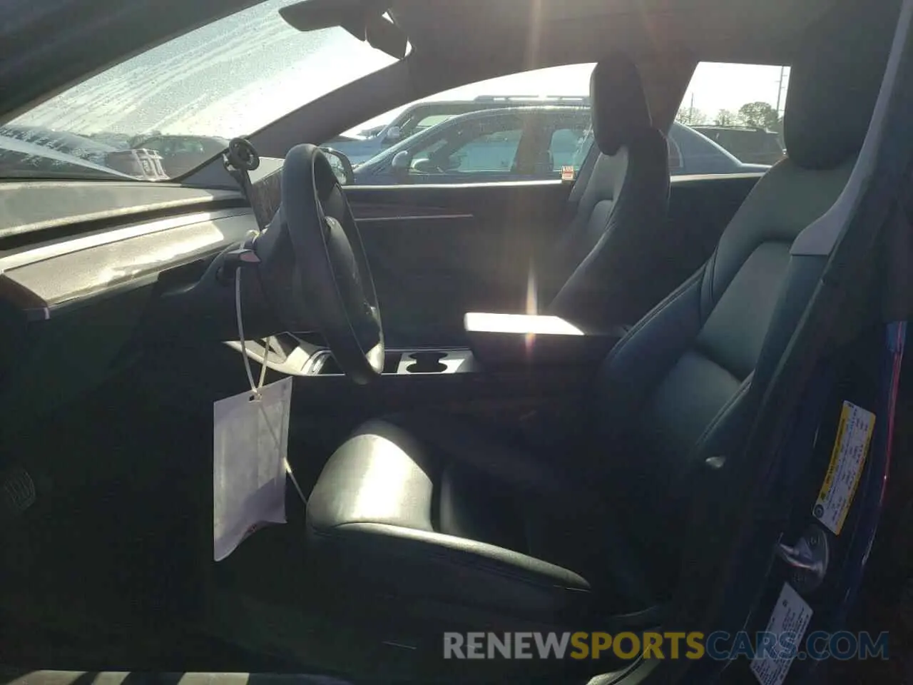 7 Photograph of a damaged car 5YJ3E1EA3NF296629 TESLA MODEL 3 2022