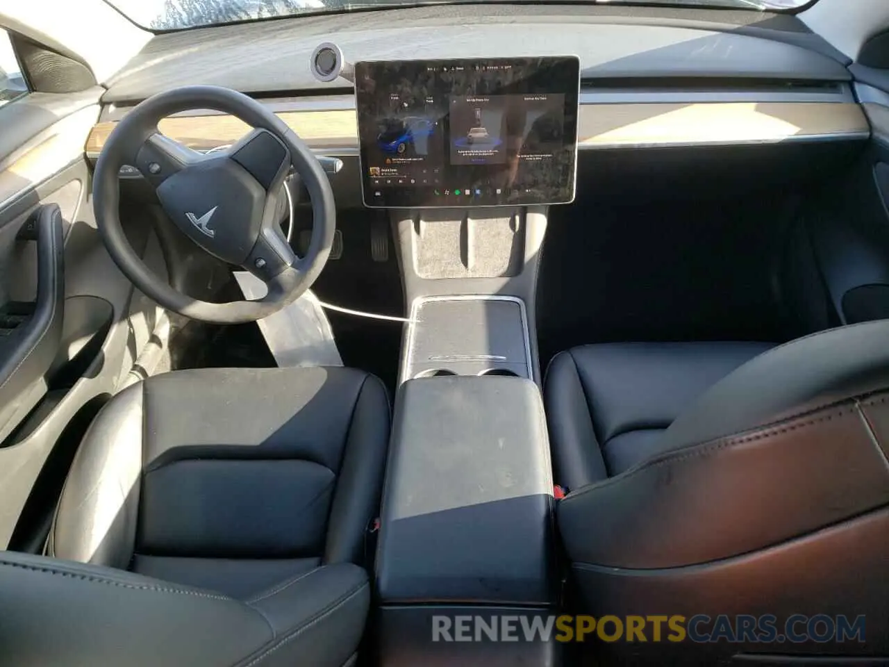 8 Photograph of a damaged car 5YJ3E1EA3NF296629 TESLA MODEL 3 2022