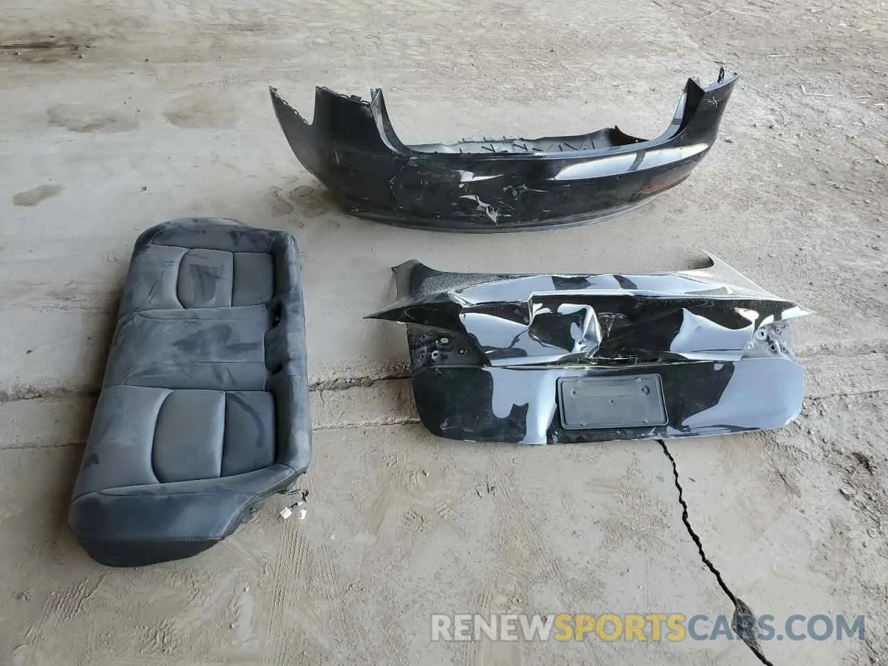12 Photograph of a damaged car 5YJ3E1EA3NF303997 TESLA MODEL 3 2022