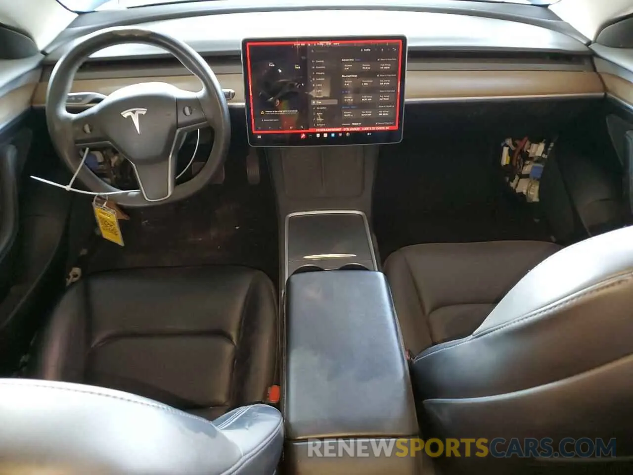 8 Photograph of a damaged car 5YJ3E1EA3NF303997 TESLA MODEL 3 2022