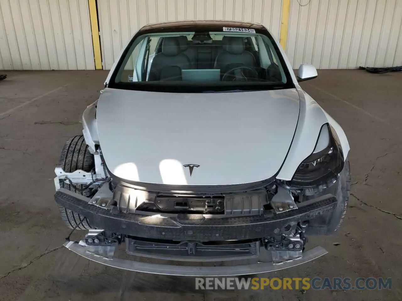 5 Photograph of a damaged car 5YJ3E1EA3NF304468 TESLA MODEL 3 2022