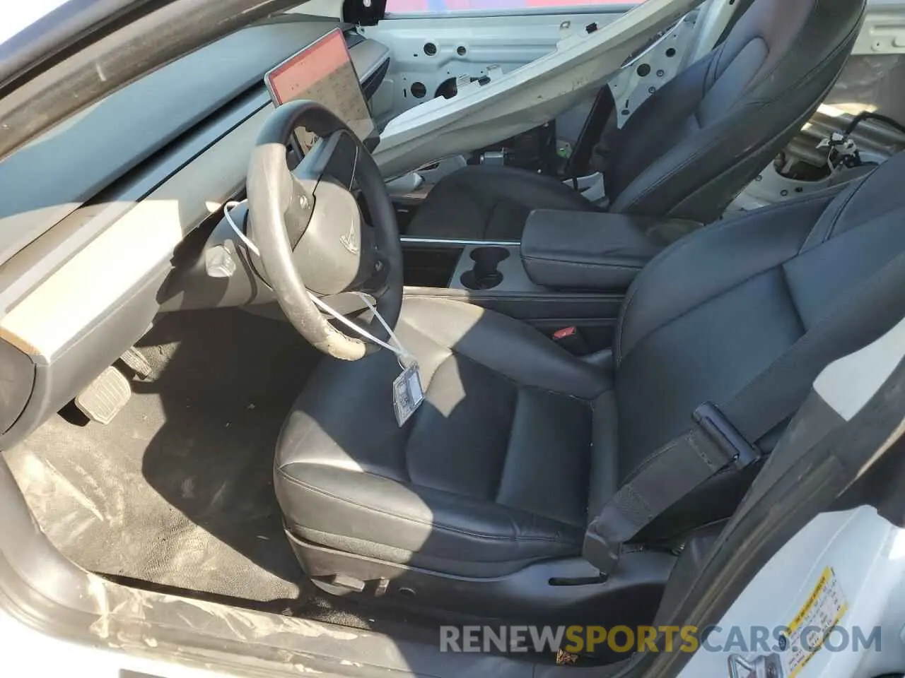 7 Photograph of a damaged car 5YJ3E1EA3NF304468 TESLA MODEL 3 2022