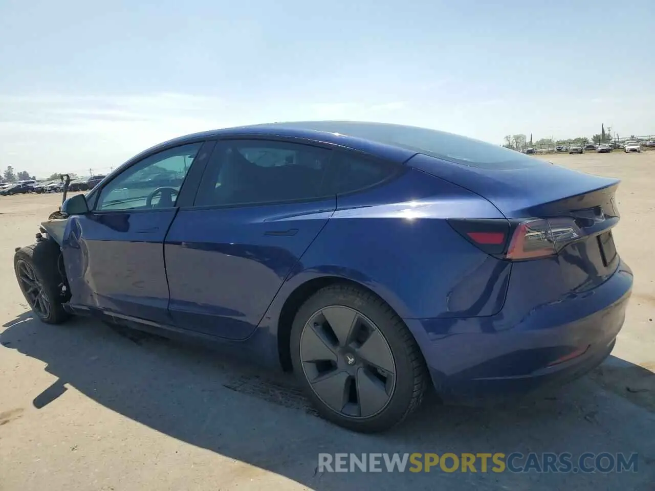 2 Photograph of a damaged car 5YJ3E1EA3NF311758 TESLA MODEL 3 2022