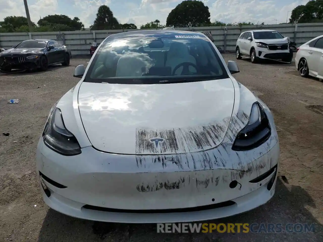 5 Photograph of a damaged car 5YJ3E1EA3NF316314 TESLA MODEL 3 2022