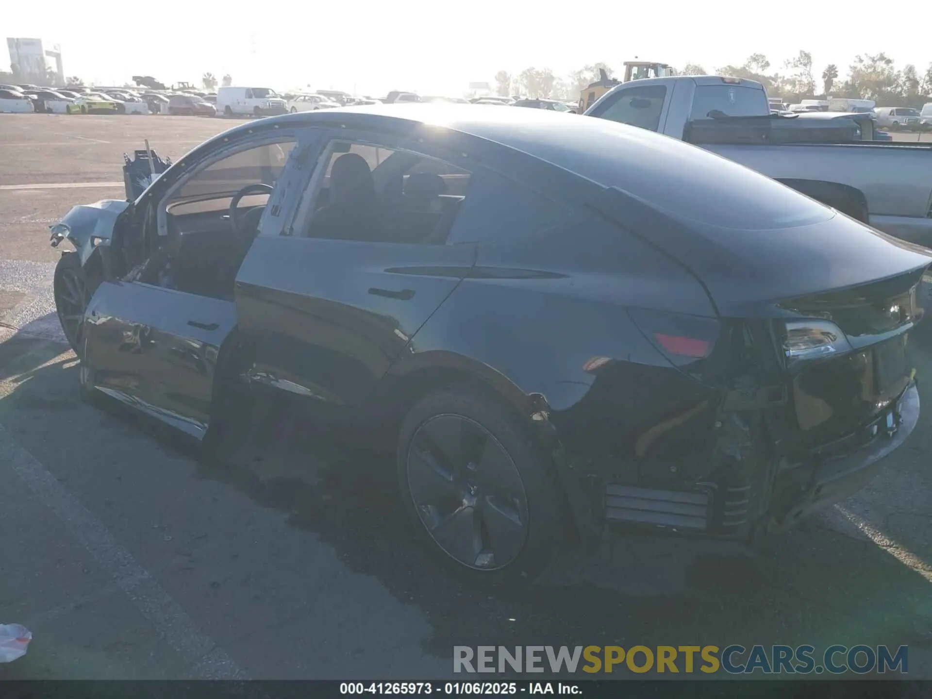 13 Photograph of a damaged car 5YJ3E1EA3NF320248 TESLA MODEL 3 2022
