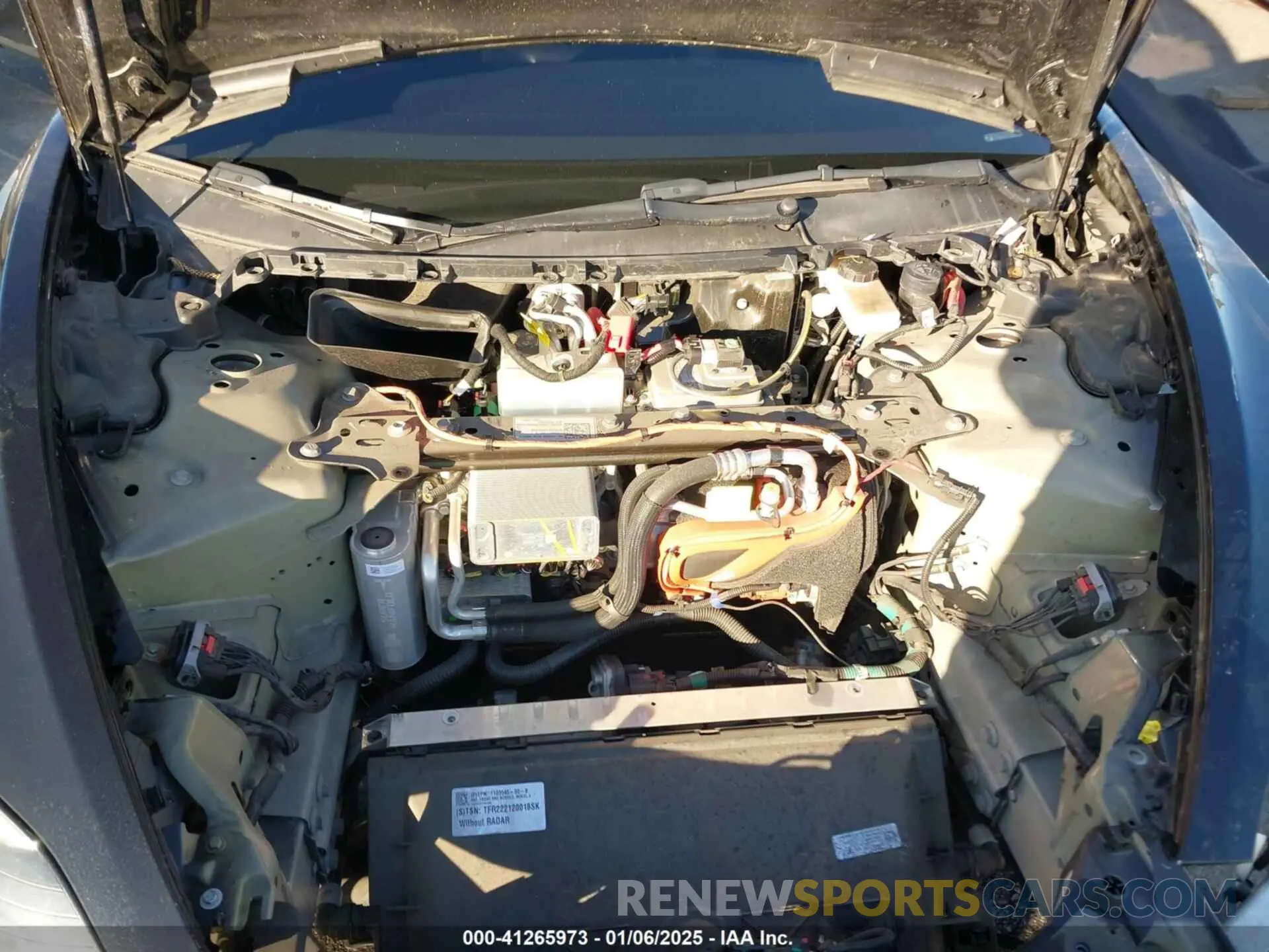 9 Photograph of a damaged car 5YJ3E1EA3NF320248 TESLA MODEL 3 2022