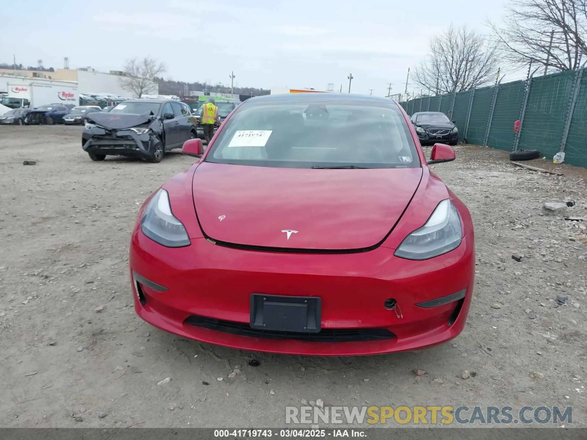 11 Photograph of a damaged car 5YJ3E1EA3NF333128 TESLA MODEL 3 2022