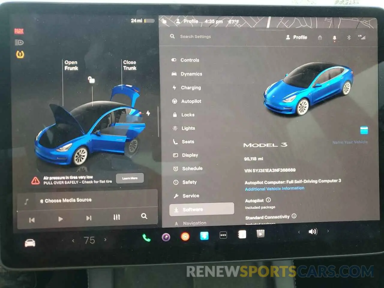 9 Photograph of a damaged car 5YJ3E1EA3NF368669 TESLA MODEL 3 2022