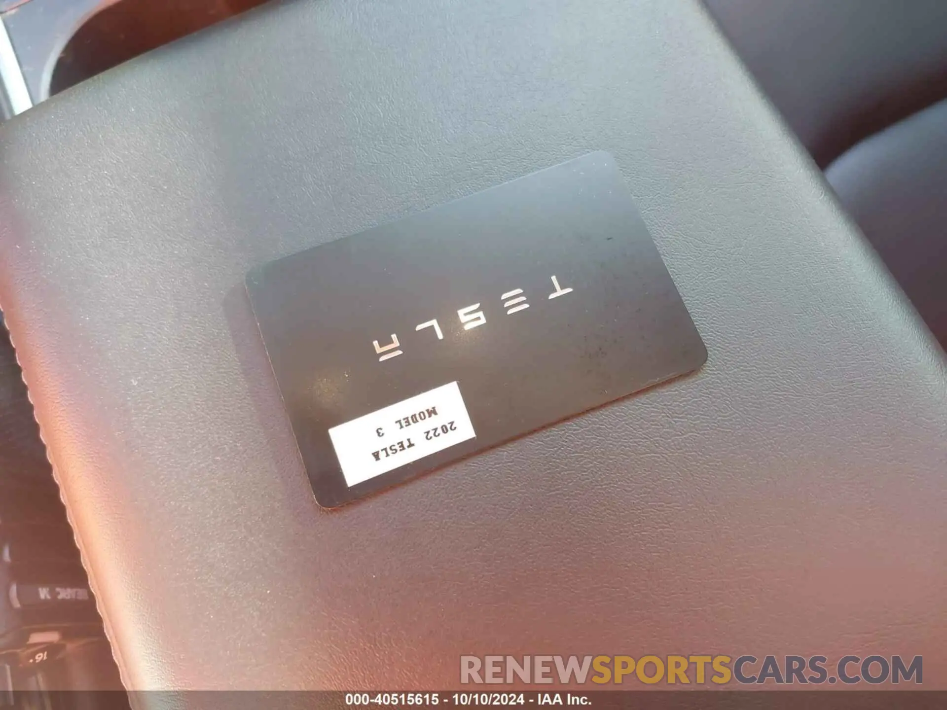 11 Photograph of a damaged car 5YJ3E1EA3NF370051 TESLA MODEL 3 2022