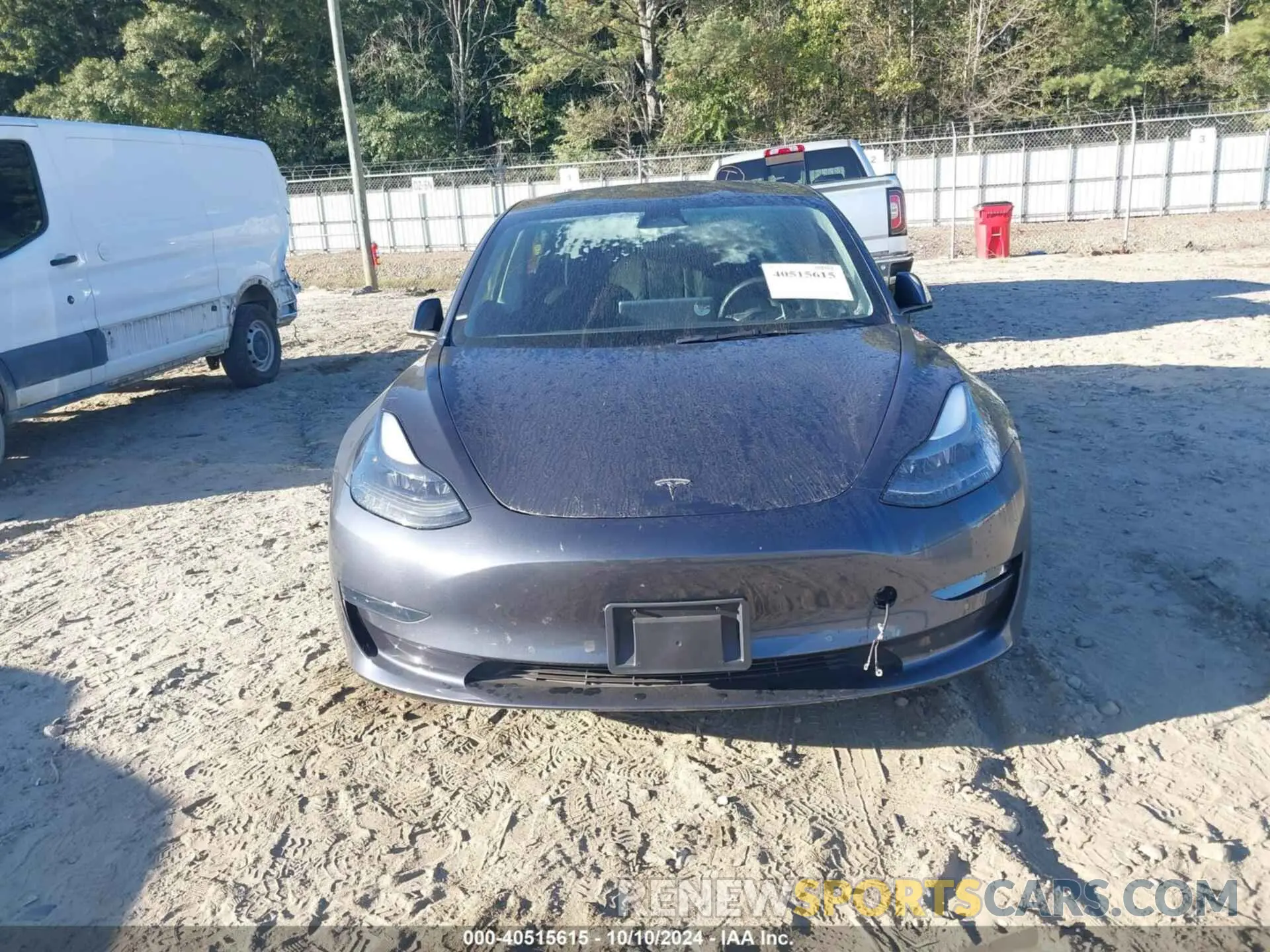 12 Photograph of a damaged car 5YJ3E1EA3NF370051 TESLA MODEL 3 2022