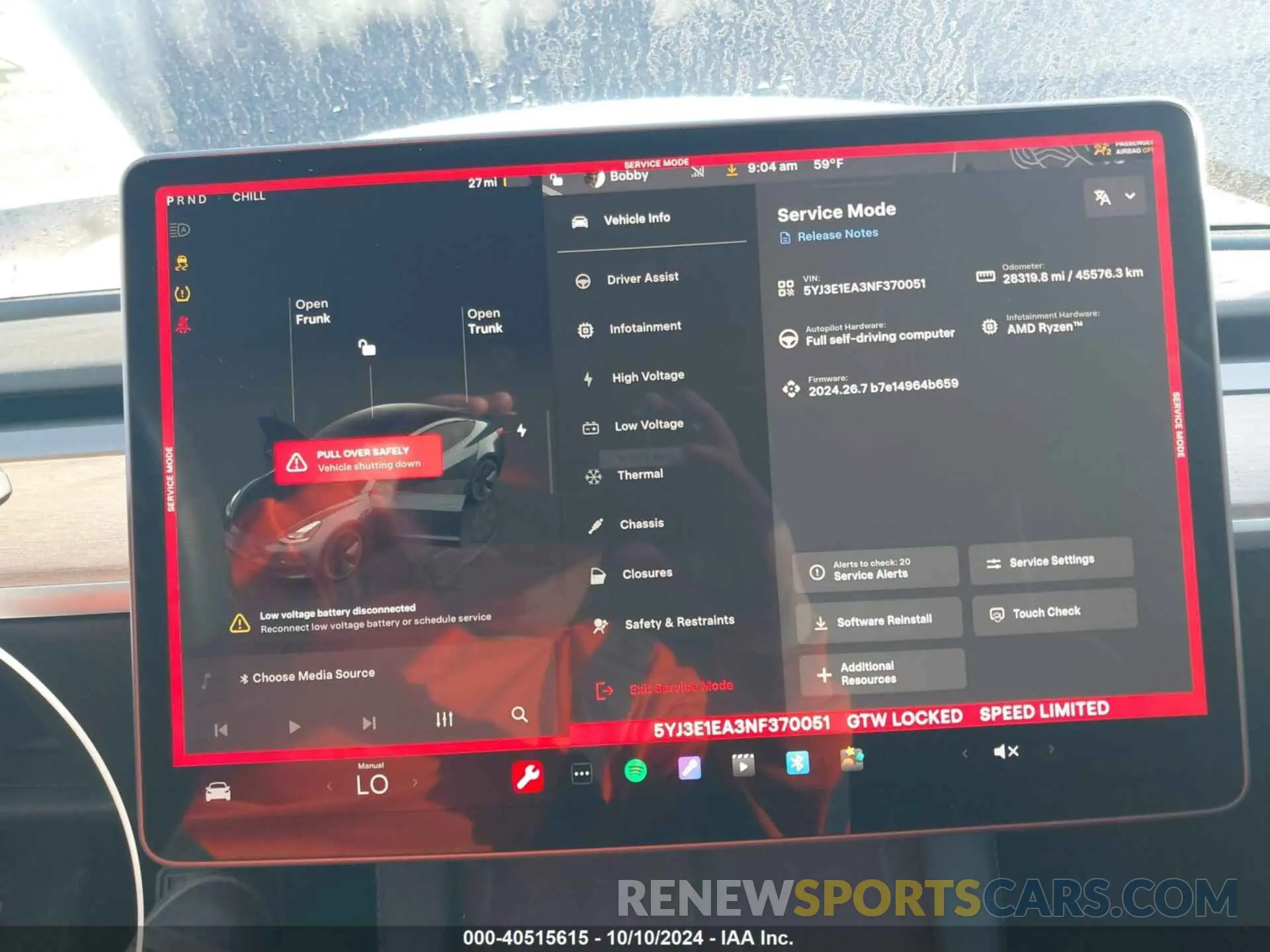 18 Photograph of a damaged car 5YJ3E1EA3NF370051 TESLA MODEL 3 2022