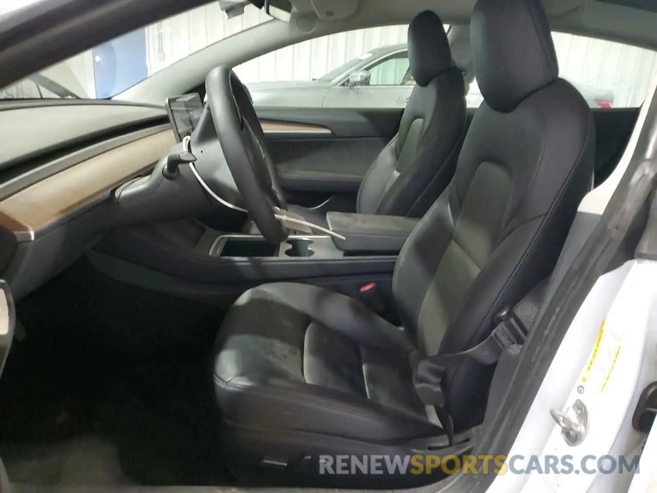 7 Photograph of a damaged car 5YJ3E1EA3NF371376 TESLA MODEL 3 2022