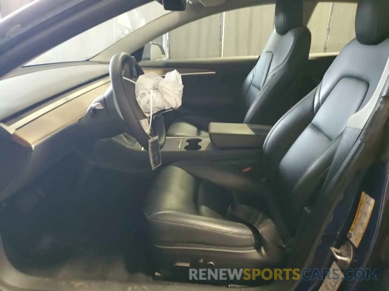 7 Photograph of a damaged car 5YJ3E1EA3NF371832 TESLA MODEL 3 2022