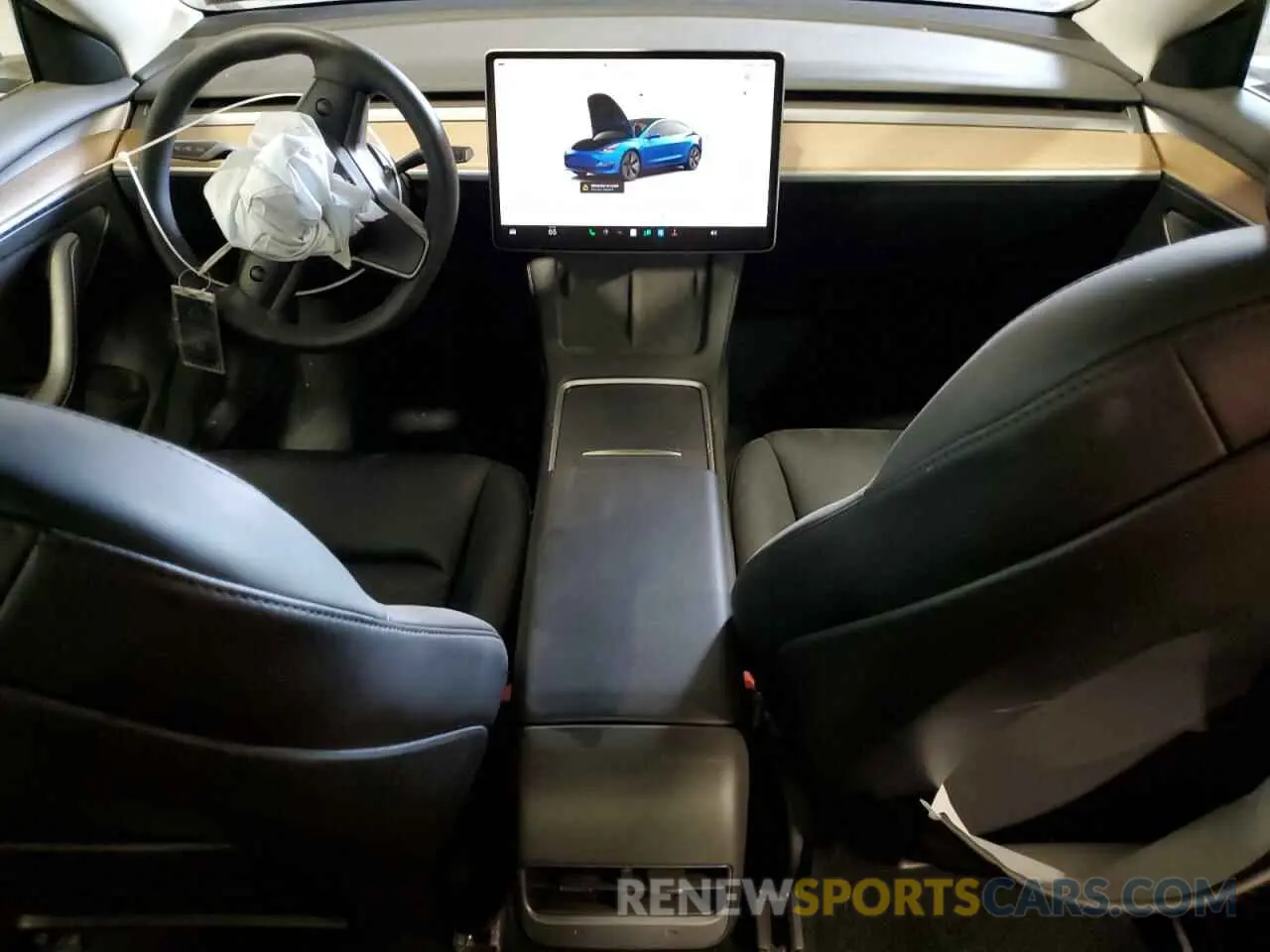 8 Photograph of a damaged car 5YJ3E1EA3NF371832 TESLA MODEL 3 2022