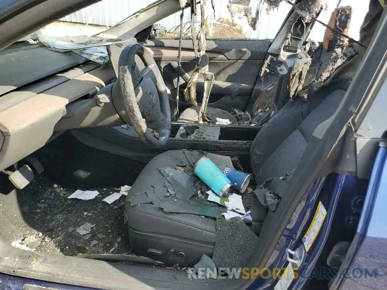 7 Photograph of a damaged car 5YJ3E1EA3NF376562 TESLA MODEL 3 2022