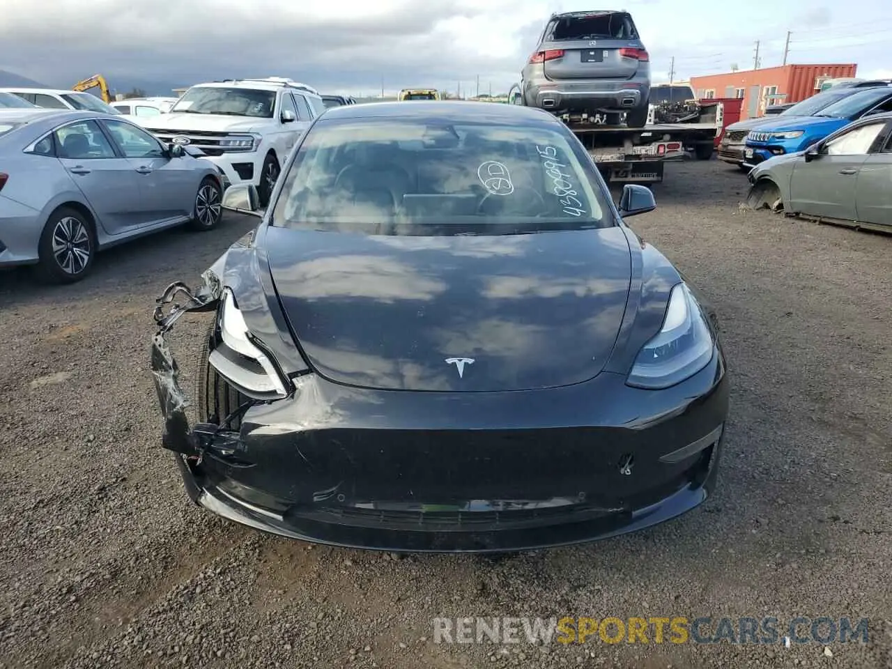 5 Photograph of a damaged car 5YJ3E1EA4NF115523 TESLA MODEL 3 2022