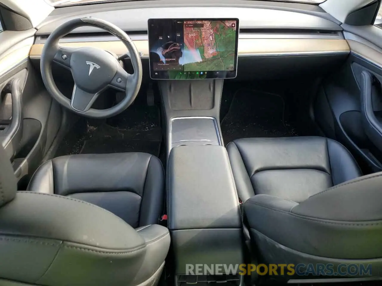 8 Photograph of a damaged car 5YJ3E1EA4NF115523 TESLA MODEL 3 2022