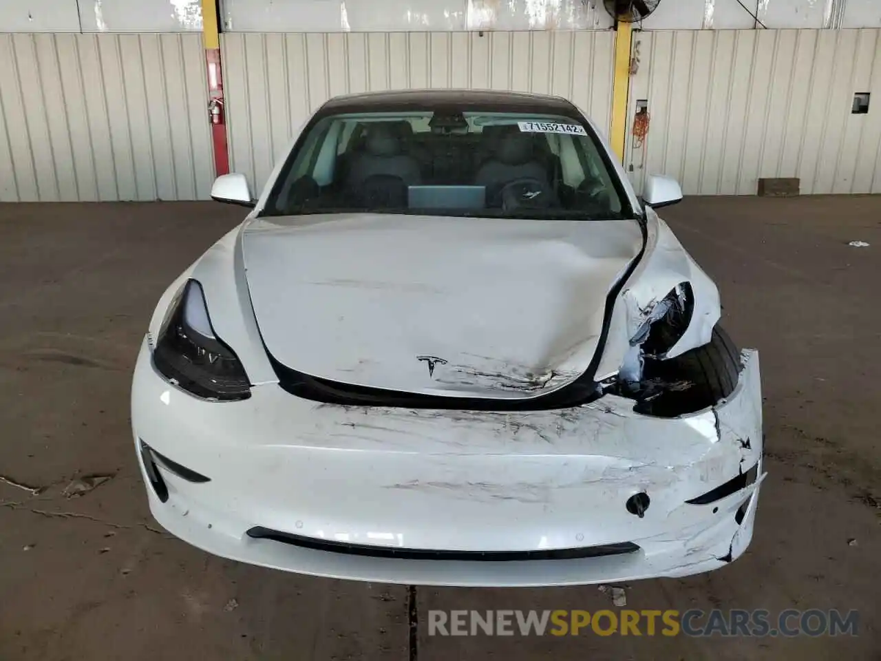 5 Photograph of a damaged car 5YJ3E1EA4NF115814 TESLA MODEL 3 2022