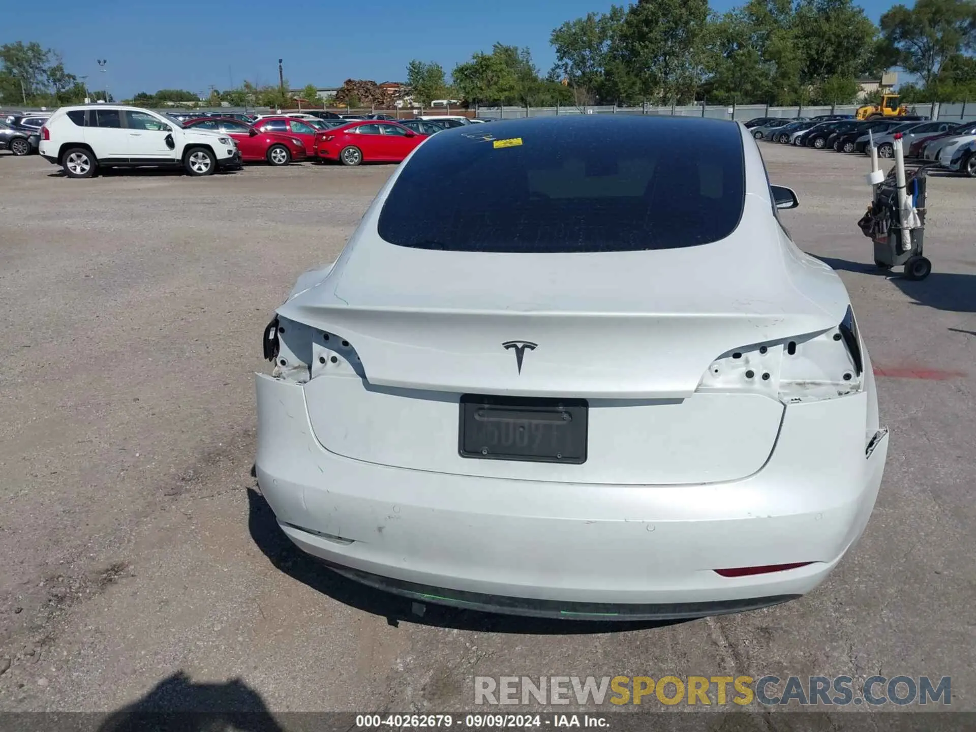 16 Photograph of a damaged car 5YJ3E1EA4NF120849 TESLA MODEL 3 2022