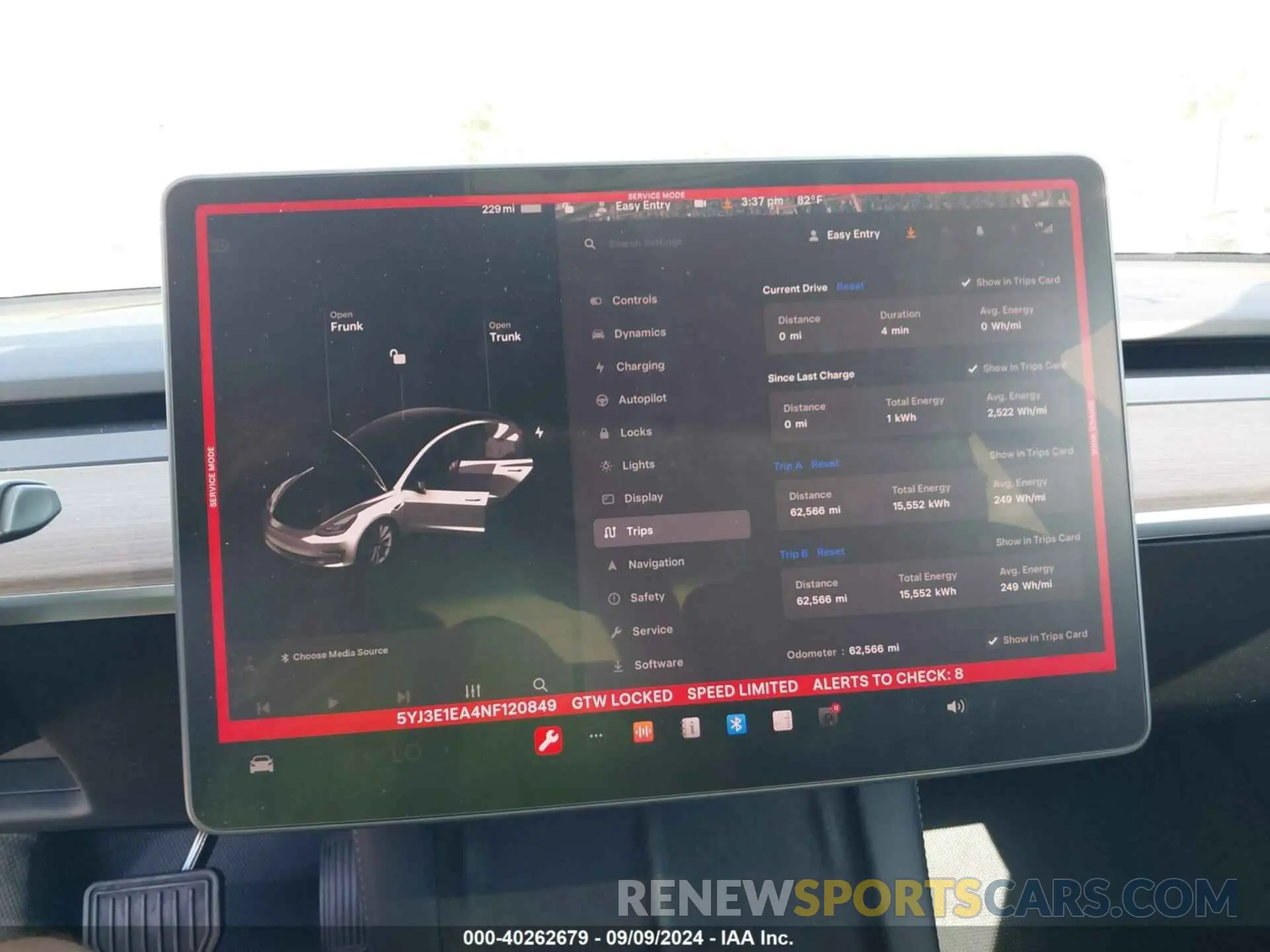 18 Photograph of a damaged car 5YJ3E1EA4NF120849 TESLA MODEL 3 2022