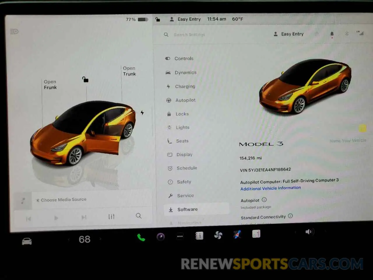 9 Photograph of a damaged car 5YJ3E1EA4NF186642 TESLA MODEL 3 2022