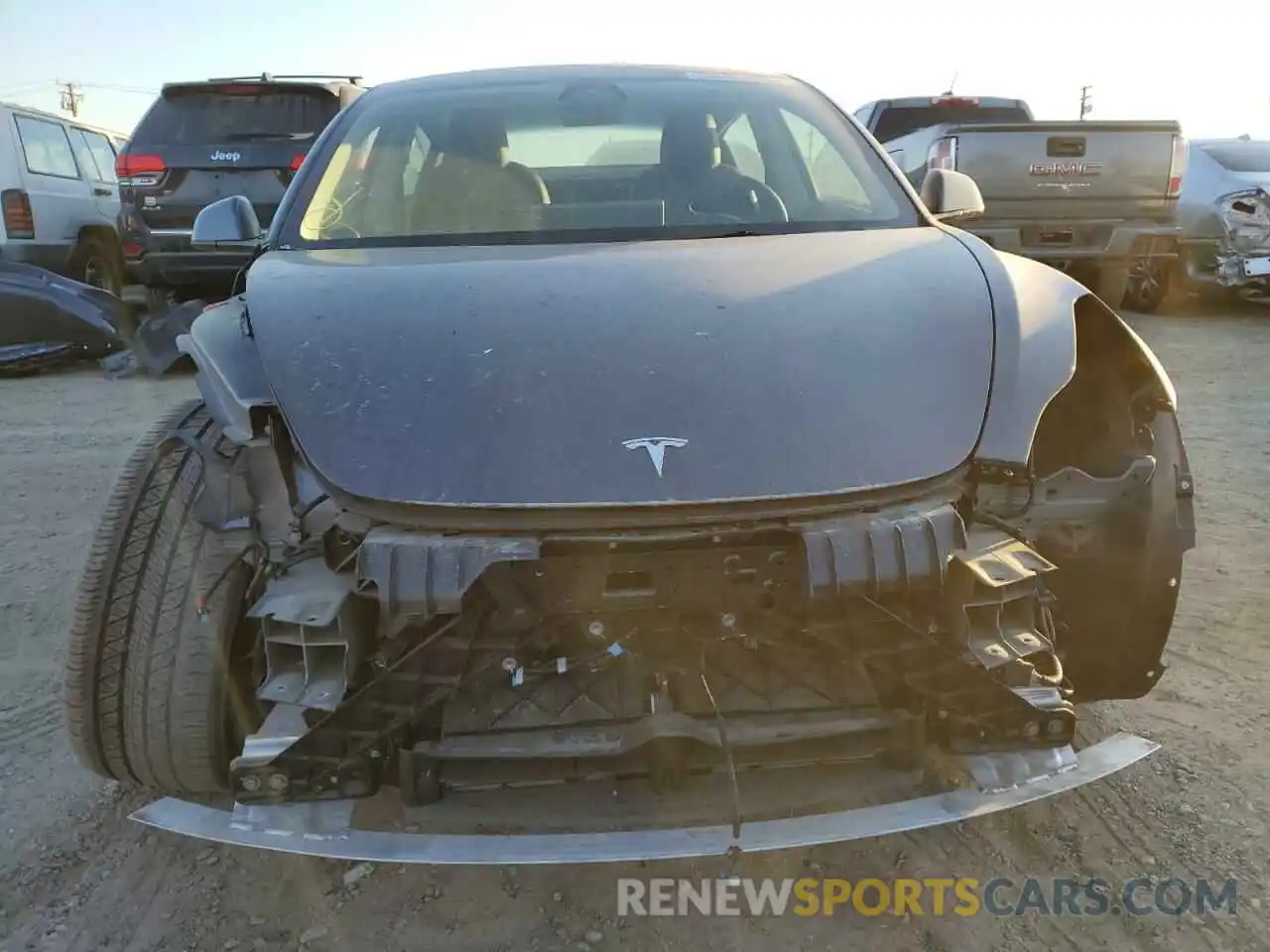 5 Photograph of a damaged car 5YJ3E1EA4NF187810 TESLA MODEL 3 2022