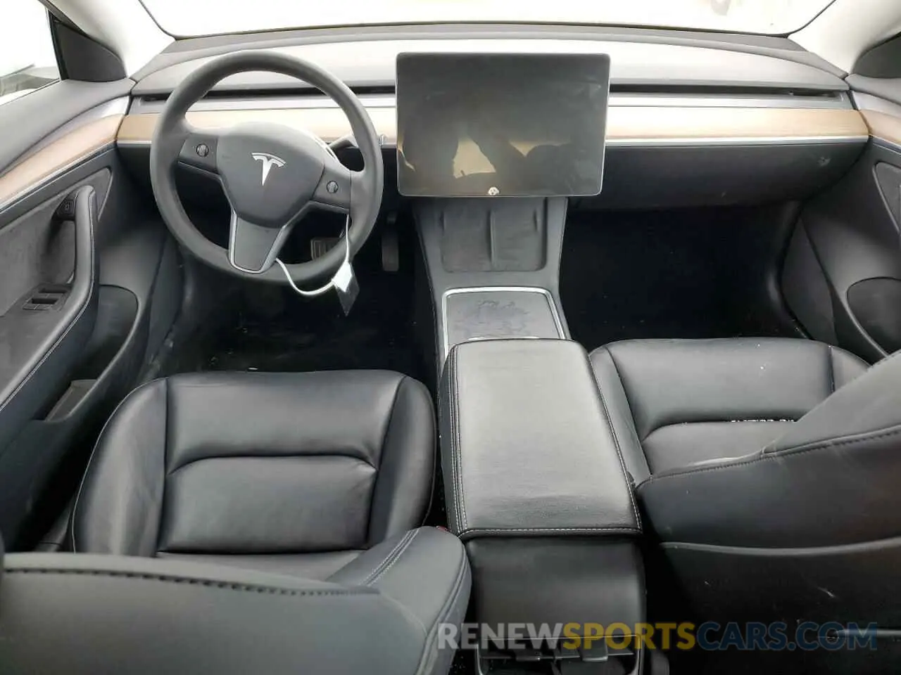 8 Photograph of a damaged car 5YJ3E1EA4NF207232 TESLA MODEL 3 2022