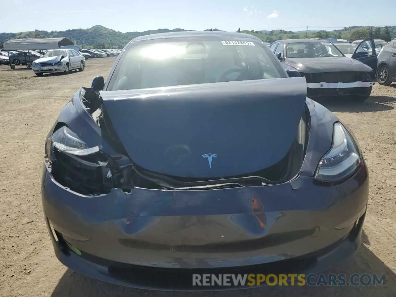 5 Photograph of a damaged car 5YJ3E1EA4NF244376 TESLA MODEL 3 2022