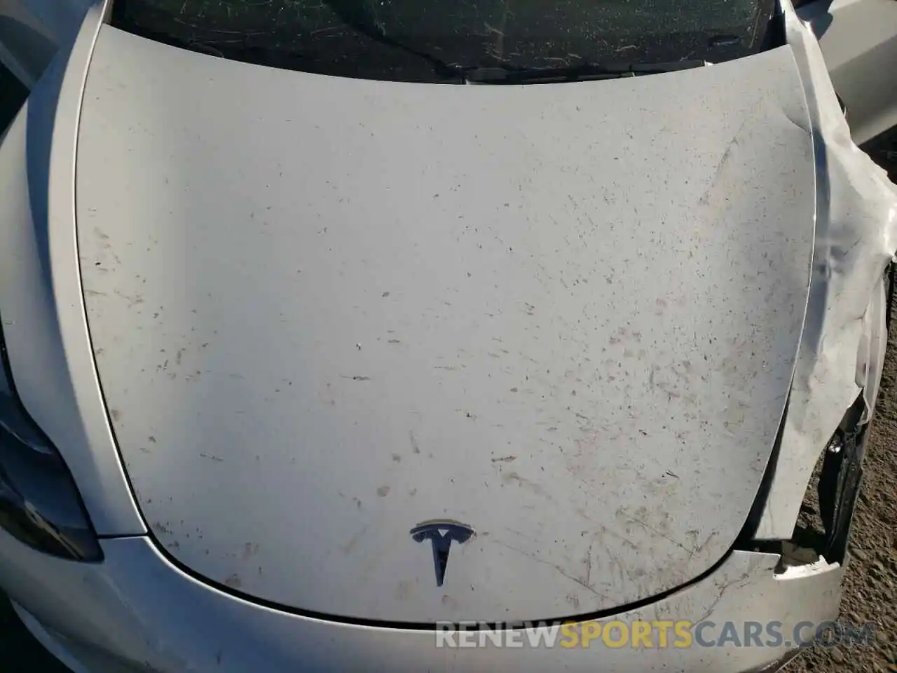 11 Photograph of a damaged car 5YJ3E1EA4NF257743 TESLA MODEL 3 2022