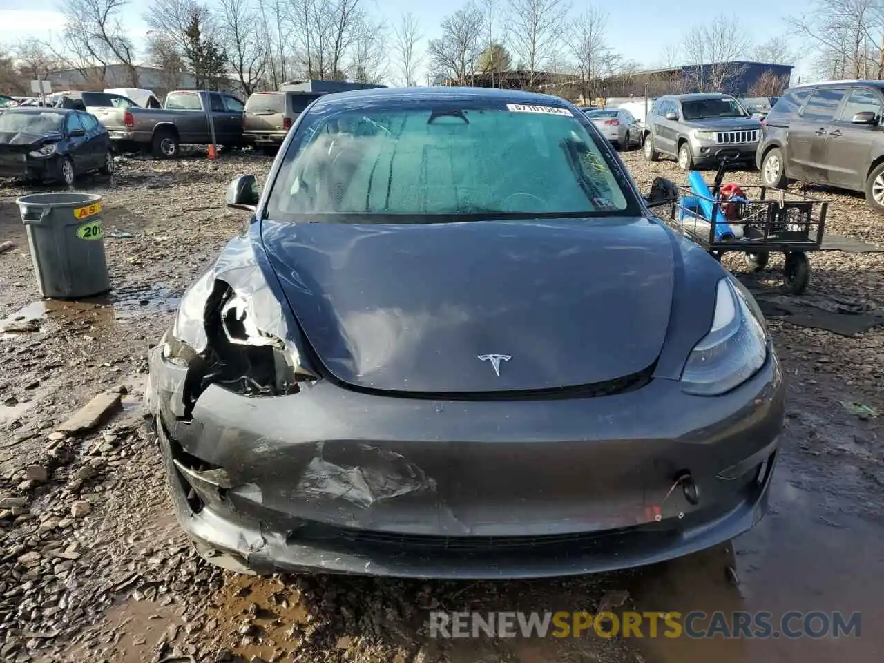 5 Photograph of a damaged car 5YJ3E1EA4NF288359 TESLA MODEL 3 2022