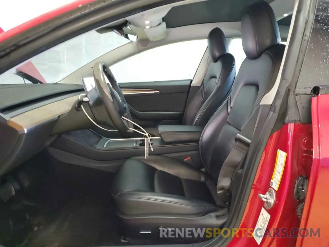 7 Photograph of a damaged car 5YJ3E1EA4NF288457 TESLA MODEL 3 2022