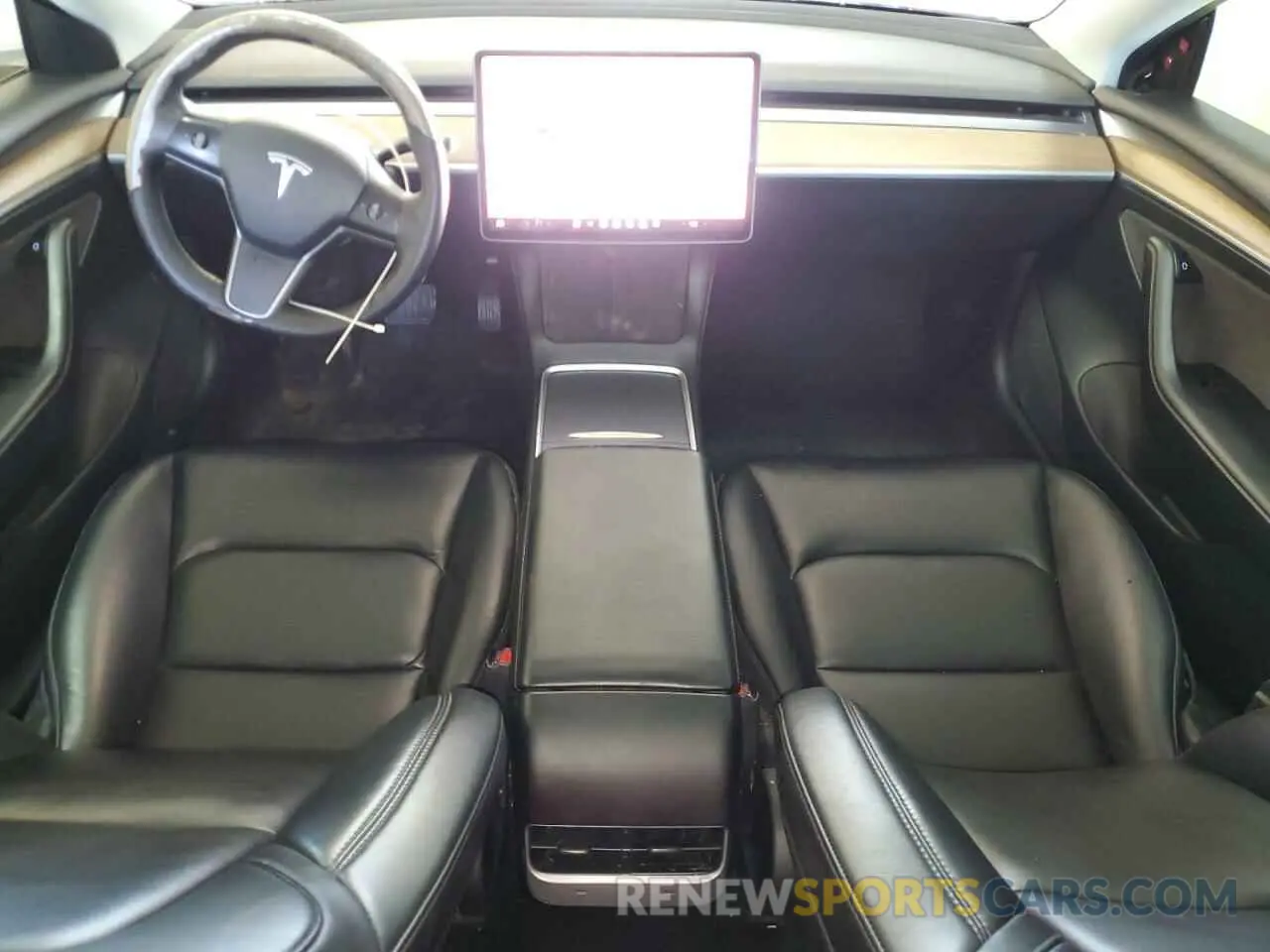 8 Photograph of a damaged car 5YJ3E1EA4NF288457 TESLA MODEL 3 2022