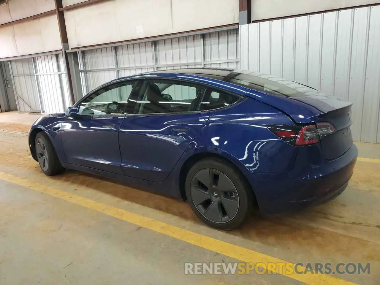 2 Photograph of a damaged car 5YJ3E1EA4NF288460 TESLA MODEL 3 2022