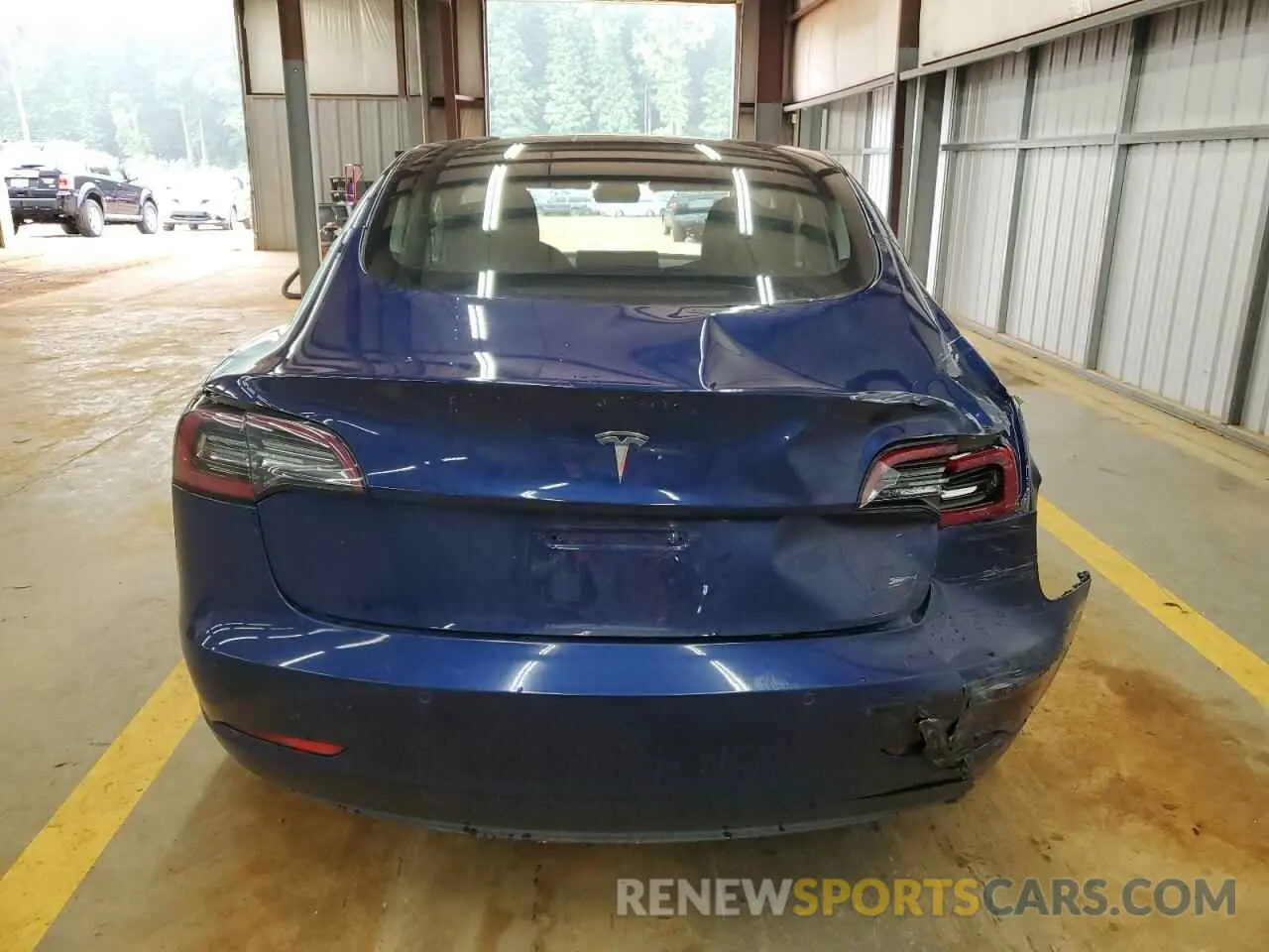 6 Photograph of a damaged car 5YJ3E1EA4NF288460 TESLA MODEL 3 2022