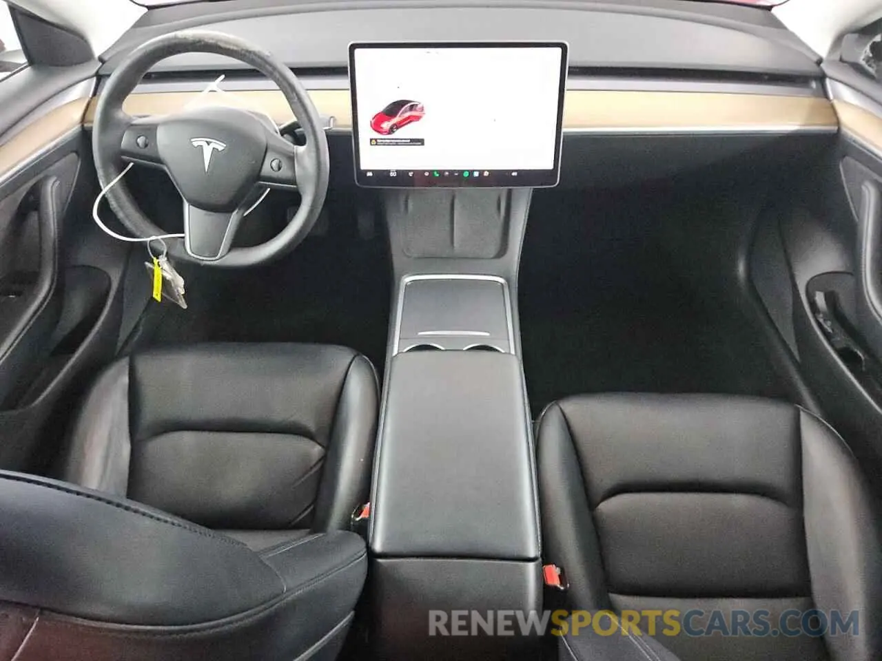 8 Photograph of a damaged car 5YJ3E1EA4NF288488 TESLA MODEL 3 2022