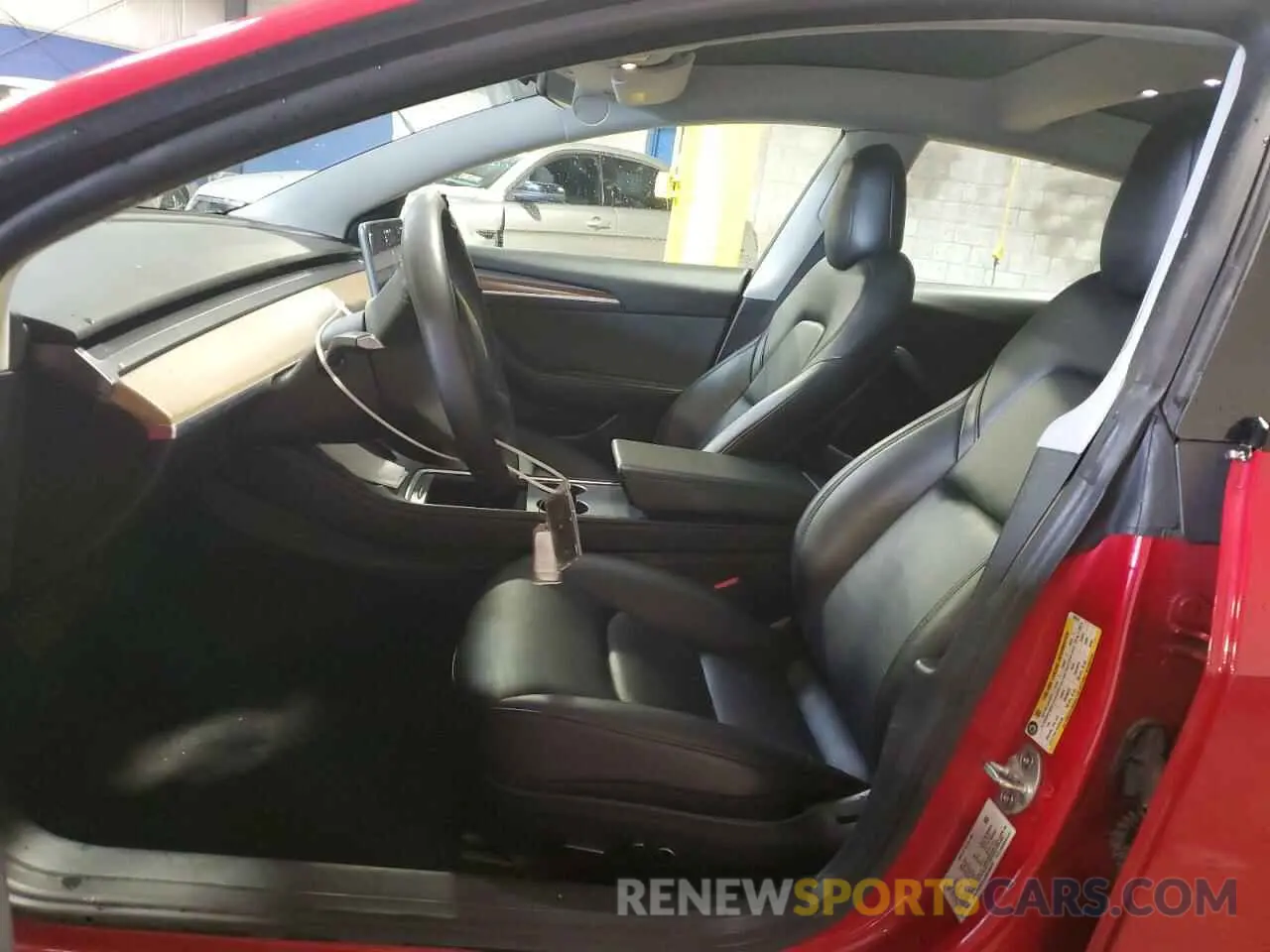 7 Photograph of a damaged car 5YJ3E1EA4NF289575 TESLA MODEL 3 2022