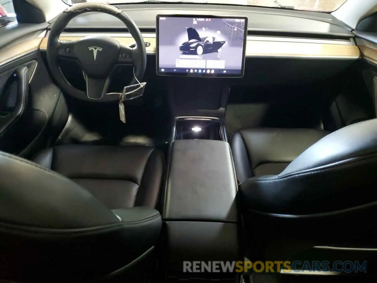 8 Photograph of a damaged car 5YJ3E1EA4NF289575 TESLA MODEL 3 2022