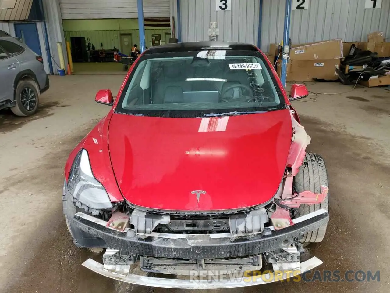 5 Photograph of a damaged car 5YJ3E1EA4NF290788 TESLA MODEL 3 2022