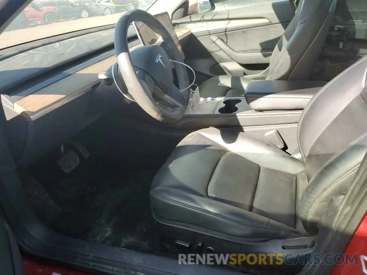 7 Photograph of a damaged car 5YJ3E1EA4NF290788 TESLA MODEL 3 2022