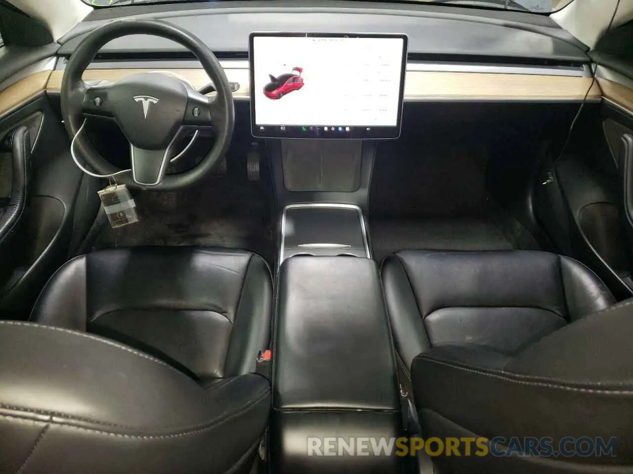 8 Photograph of a damaged car 5YJ3E1EA4NF291231 TESLA MODEL 3 2022