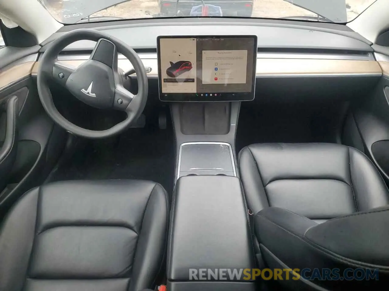 8 Photograph of a damaged car 5YJ3E1EA4NF303846 TESLA MODEL 3 2022