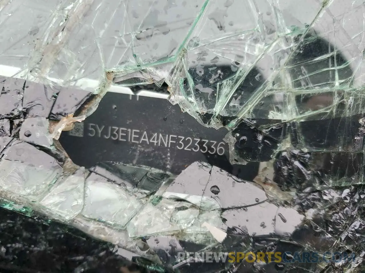 12 Photograph of a damaged car 5YJ3E1EA4NF323336 TESLA MODEL 3 2022