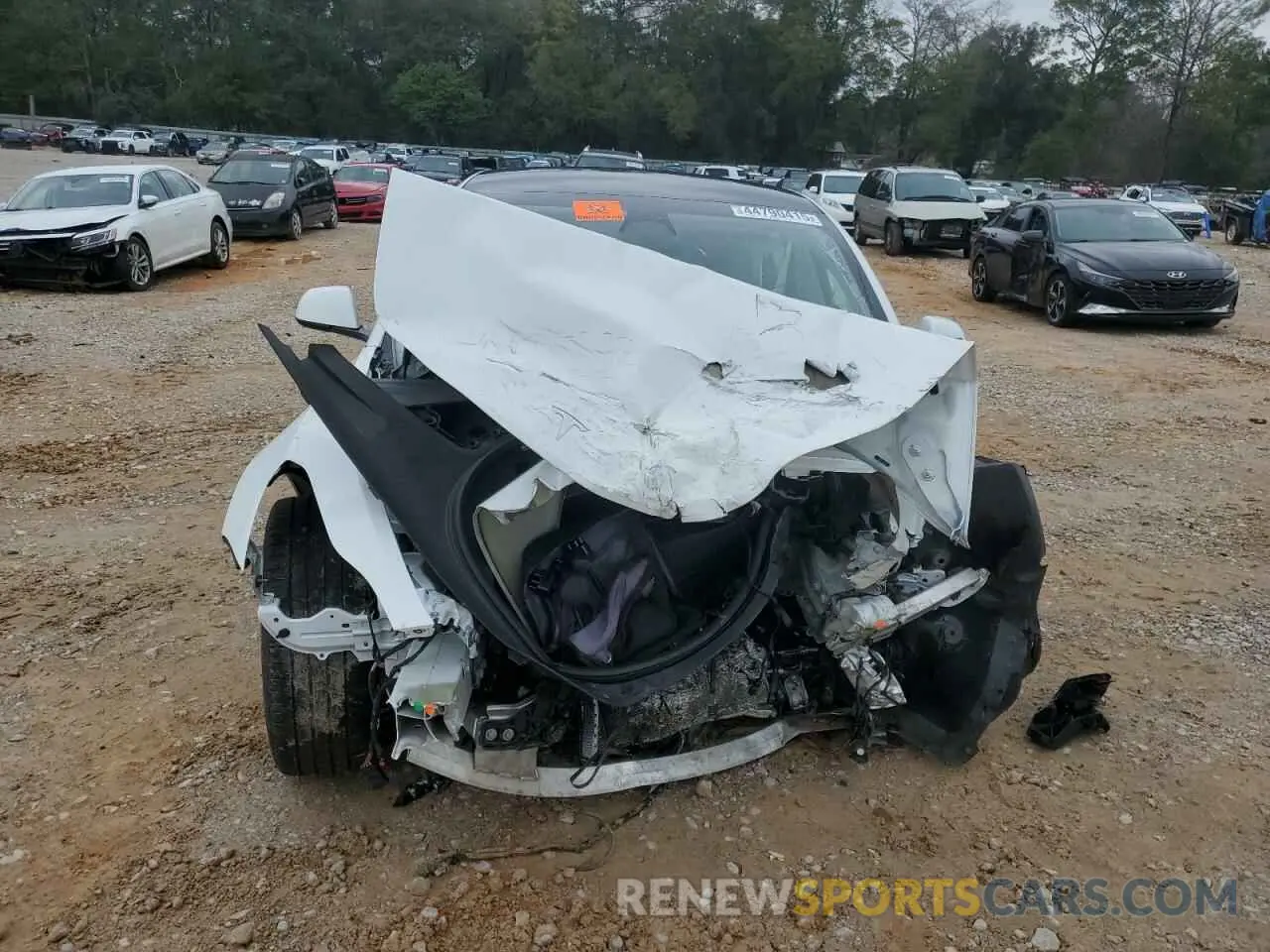 5 Photograph of a damaged car 5YJ3E1EA4NF323336 TESLA MODEL 3 2022