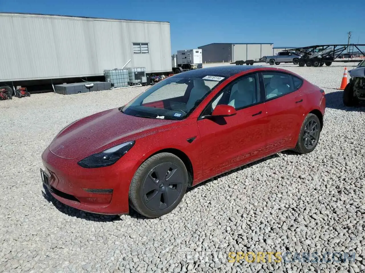 1 Photograph of a damaged car 5YJ3E1EA4NF326303 TESLA MODEL 3 2022