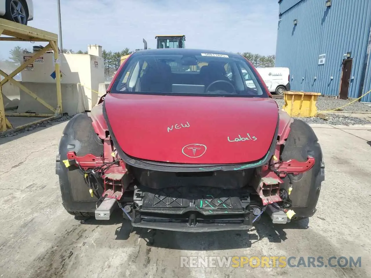 5 Photograph of a damaged car 5YJ3E1EA4NF337530 TESLA MODEL 3 2022