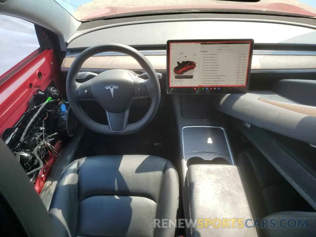 8 Photograph of a damaged car 5YJ3E1EA4NF337530 TESLA MODEL 3 2022