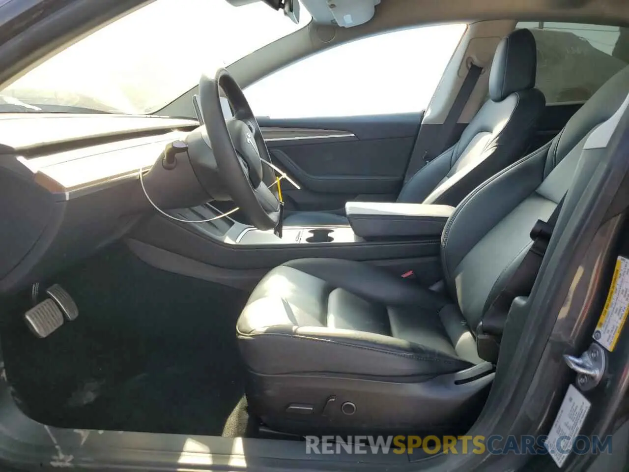 7 Photograph of a damaged car 5YJ3E1EA4NF343053 TESLA MODEL 3 2022