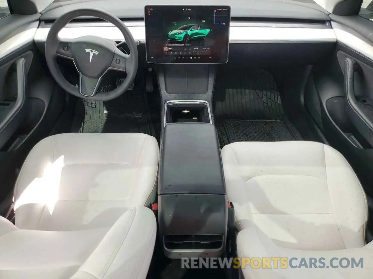 8 Photograph of a damaged car 5YJ3E1EA4NF345630 TESLA MODEL 3 2022