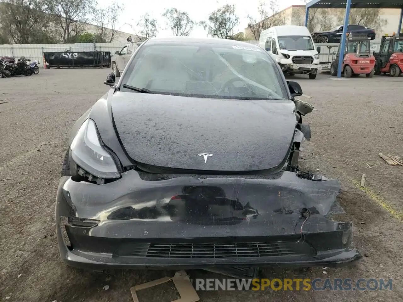 5 Photograph of a damaged car 5YJ3E1EA4NF347815 TESLA MODEL 3 2022